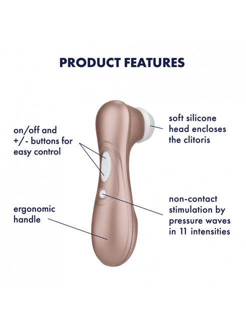 Stimulateur de clitoris Pro 2 Satisfyer – Image 2