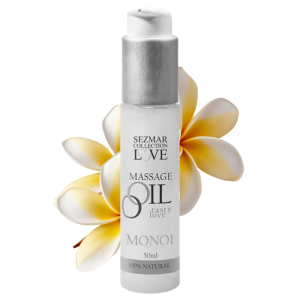 Huile de massage 100% naturelle monoï 50ml -