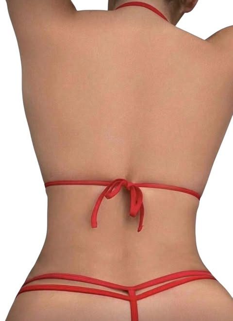 Body sexy en dentelle – Col ras-du-cou & strass cœur – Image 3