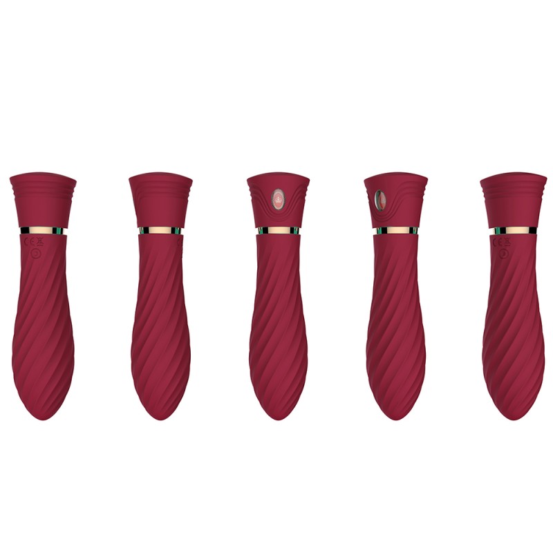 Mini Vibromasseur rouge USB – Image 2