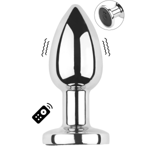Plug anal vibrant taille S avec télécommande